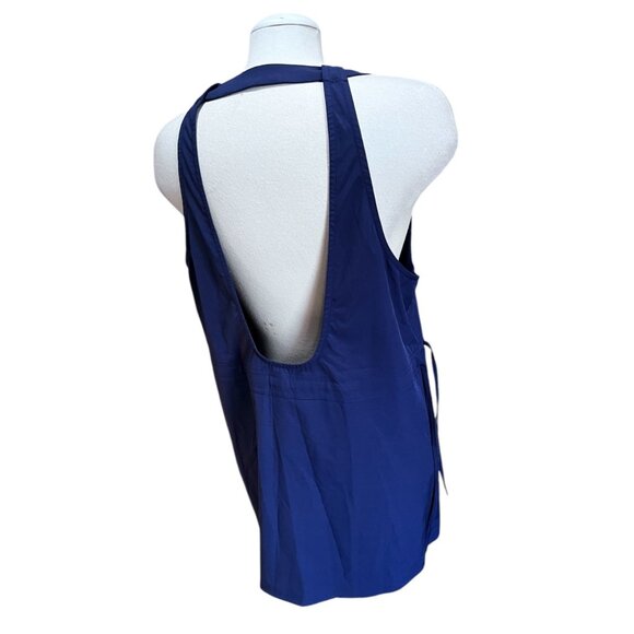 Halara Breezeful Backless Drawstring 2-Piece Active Dress Sz XS Blue Quick Dry - Picture 16 of 16